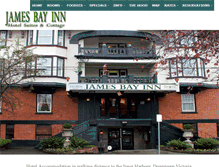 Tablet Screenshot of jamesbayinn.com